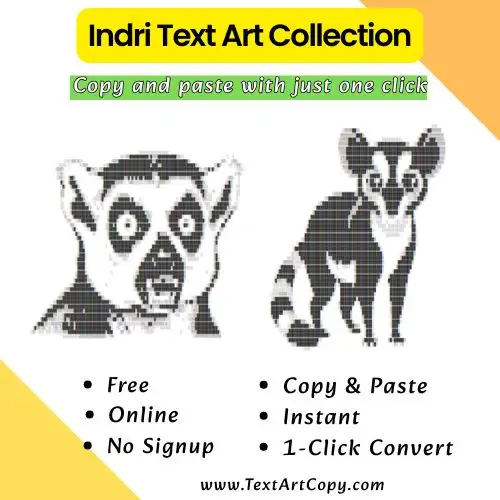 Indri Text Art Copy