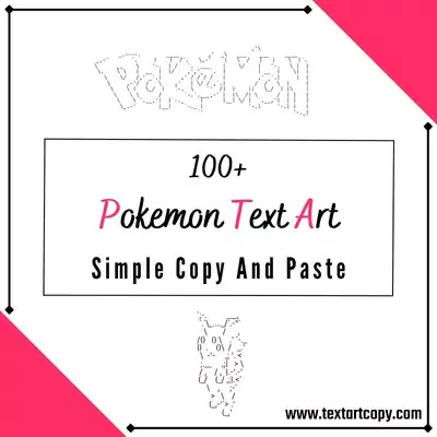 pokemon Text Art