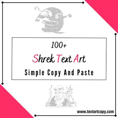 shrek Text Art