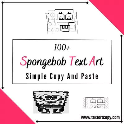 spongebob Text Art